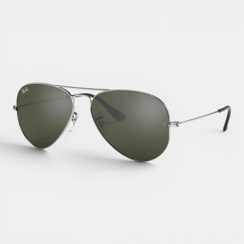راي بان نظارة شمسية موديل RB 3025 AVIATOR LARGE ME...