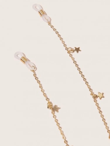 سلسلة نظارات ذهبية بحُلية النجم 11829