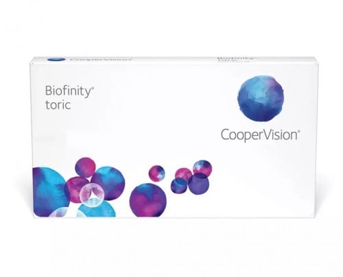 عدسات شفافة شهرية بيوفينيتي توريك Biofinity toric...