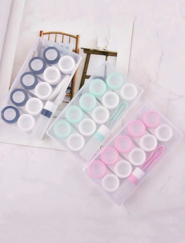 حافظة عدسات لاصقة اللون عشوائي 1 طقم 11869