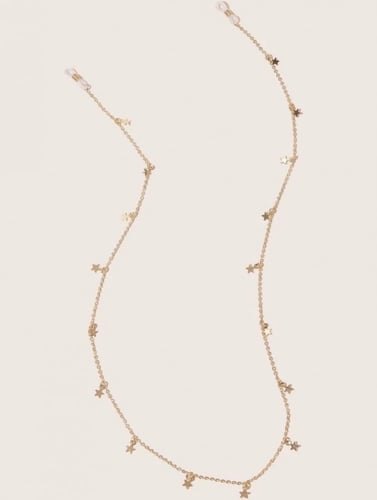 سلسلة نظارات ذهبية بحُلية النجم 11829