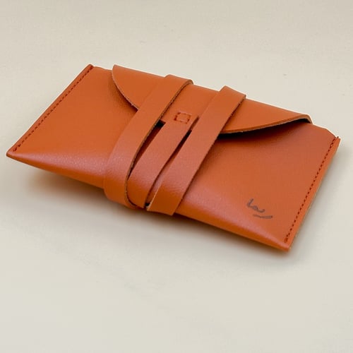 Luxury leather wallet for playing cards