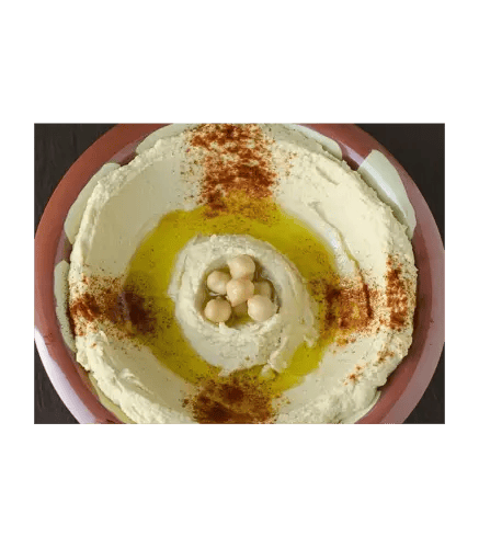Hummus salad with tahini