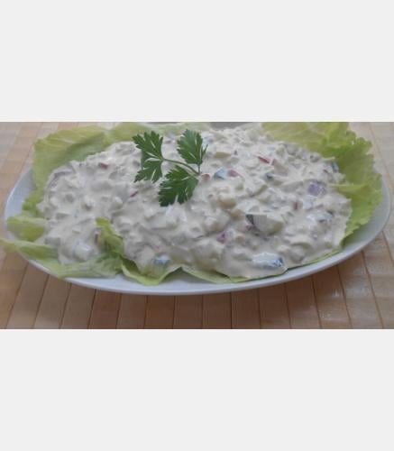 The tastiest labneh salad for grilled meats