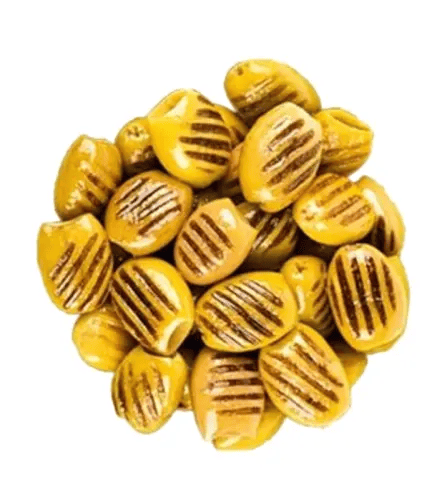 Grilled olives