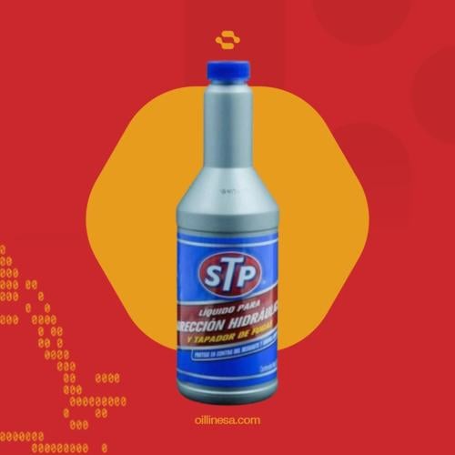 زيت دركسون مع مانع تهريب STP Power Steering + Stop...