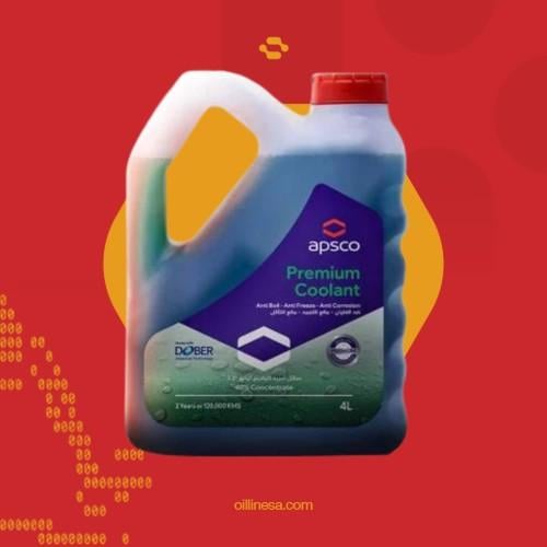 ماء رديتر ابسكو اخضر apsco coolant 40%