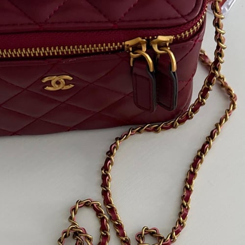Chanel Bag برغندي