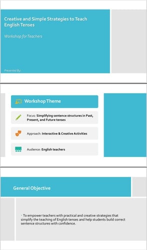 ميني ورشة عمل Creative and simple strategies for t...