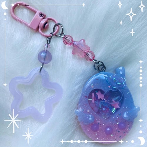 Purple & Pink Mini Tamagotchi