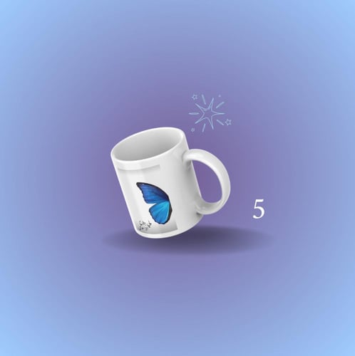 كوب - اختر رقم التصميم -