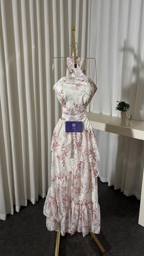 فستان همسات الورد الملكي