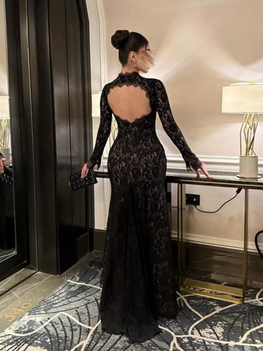 فستان دانتيل راقي