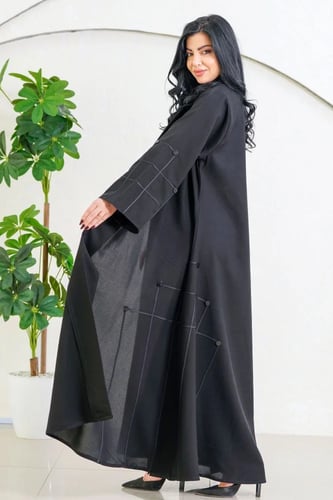 عباية ديفا كتان ب ازرار