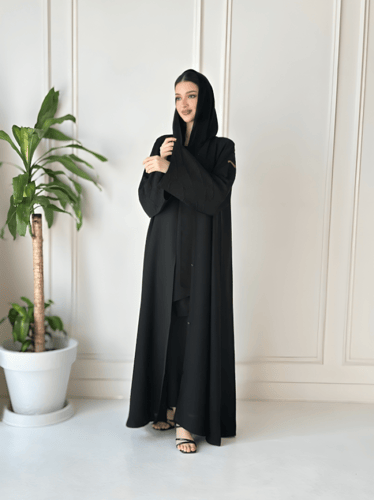 عبايه كريب الفخامه كامل الكم