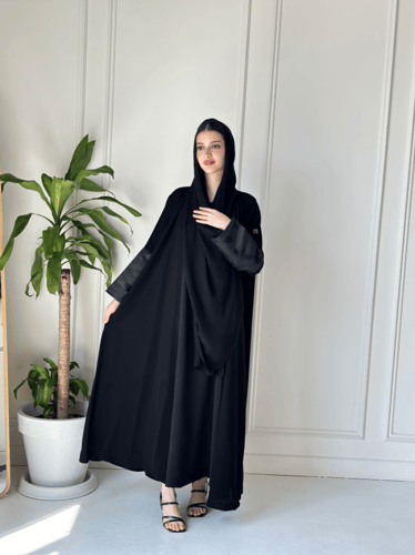 عباية كريب اغصان ع الكم