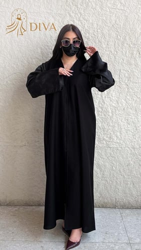 عباية كتان كم جاكار