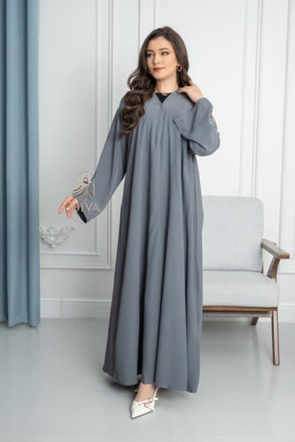 عبايه رمادي