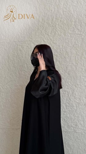 عباية كتان كم جاكار