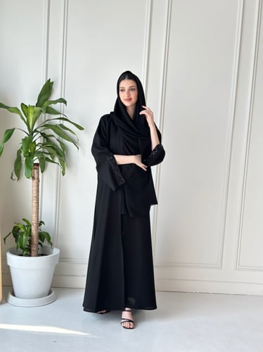 شيك ورد أسفل الكم مفتوح