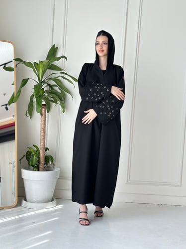 عباية ورود نجوم ع الكم