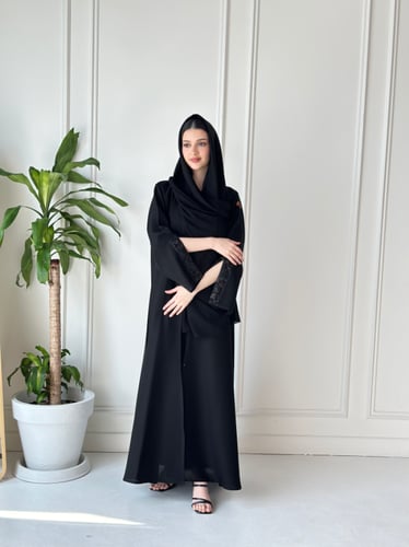 شيك ورد أسفل الكم مفتوح