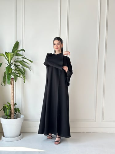 عباية كسرات مموج ع الكم