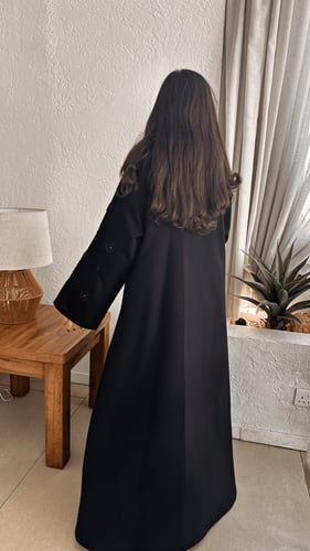 عباية تطريز ورود