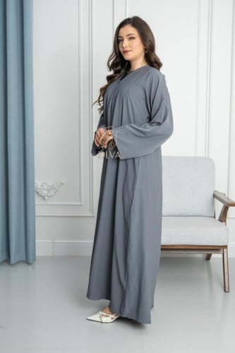 عبايه رمادي