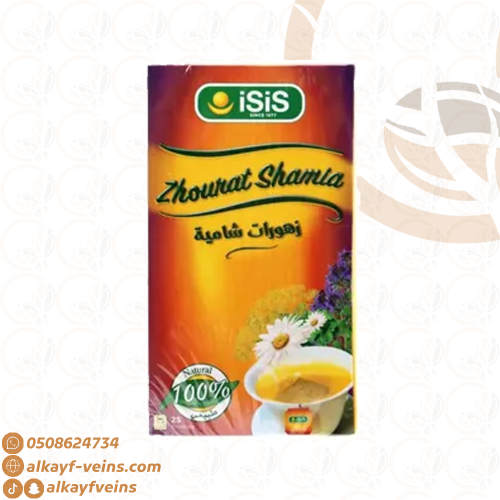 ايزيس شاي زهورات شامية 25 ظرف