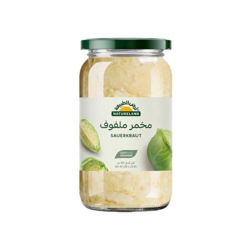 مخمر ملفوف ابيض عضوي 670 جرام