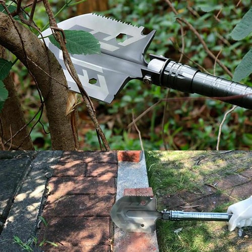 مجرفة التخييم الفولاذية قابلة للتعديل