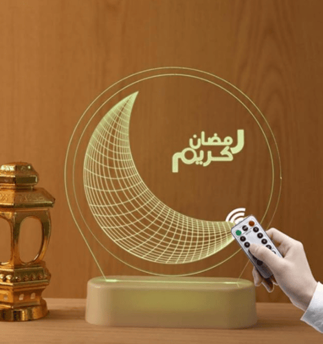 ديكور رمضان مضئ