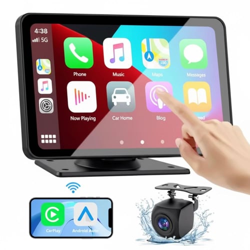 شاشة سيارة لاسلكية محمولة