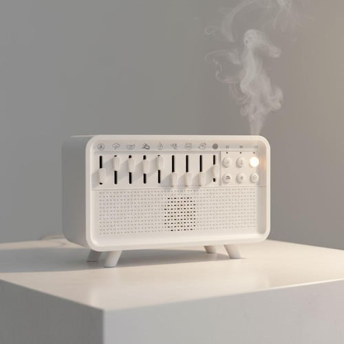 جهاز مساعد على النوم، 8 خيارات لمزج أصوات الطبيعة