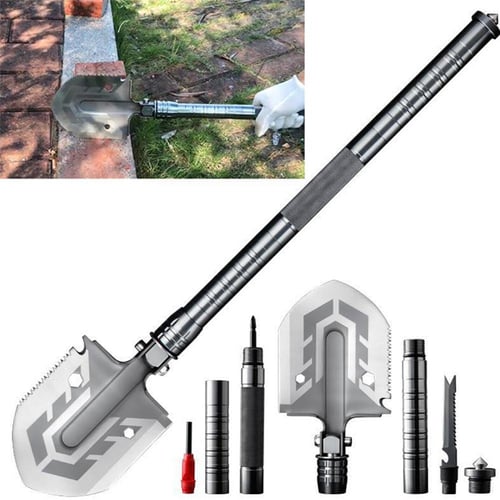 مجرفة التخييم الفولاذية قابلة للتعديل