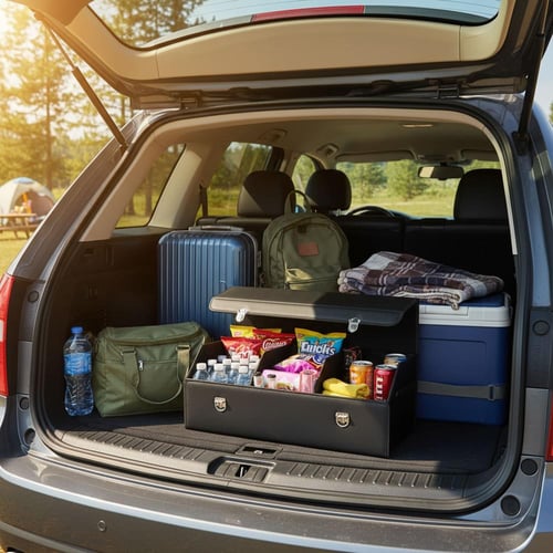 منظم شنطة السيارة