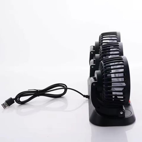 مروحة سيارة بثلاث رؤوس