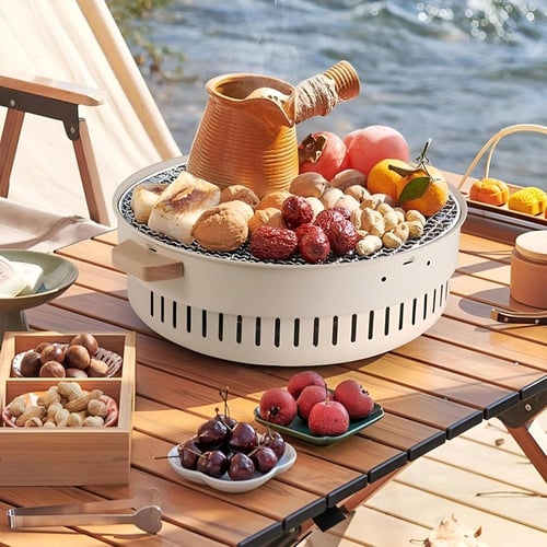 منقل فحم وشواية