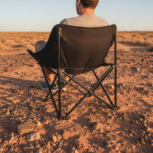 كرسي نزهة معدني محمول عالي الجودة قابل للطي