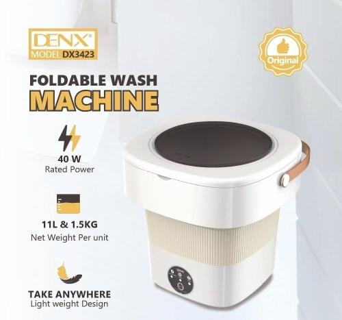 غسالة ملابس قابلة للطي - DENX