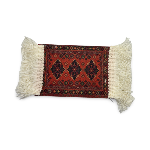 سجادة قهوة مستطيلة صغيرة 2 حبة