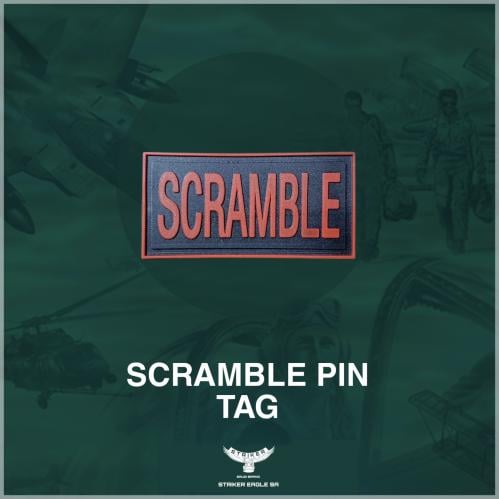 Scramble pin tag - سكرامبل بن تاق ربل