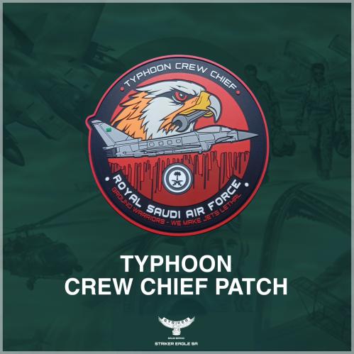 Typhoon crew chief patch