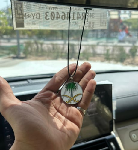 تعليقة مرايا سيفين ونخلة - القائد