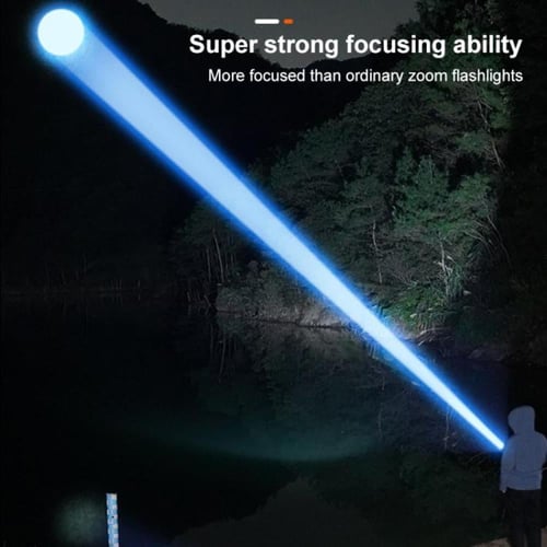 شاحن متنقل و مصباح تخييم بـ 3 وضعيات 15 وات قابل ل...