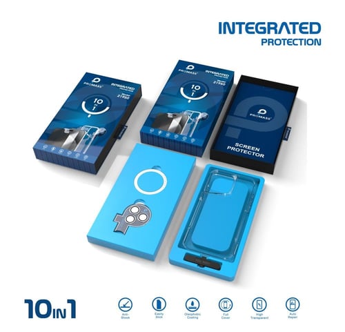 بكج حماية متكامل من ماركة PROMASS لـ الايفون من 11...