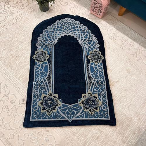 سجادة محراب لون كحلي