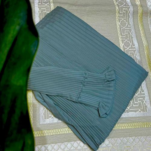 شرشف قطني 100% مكسر ( لون تركواز)