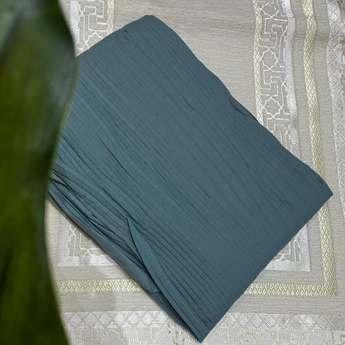 شرشف قطني 100% مكسر ( لون رصاصي)